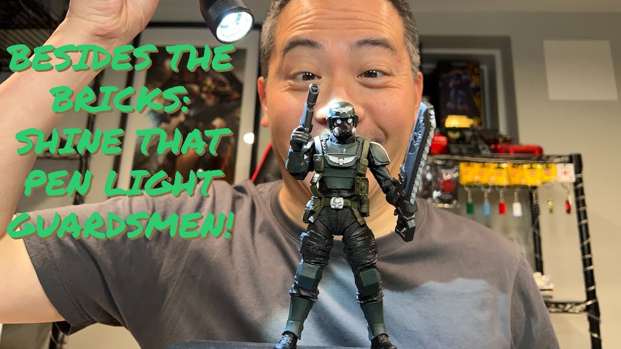 Unboxing & Review of Warhammer 40K x McFarlane Darktide Veteran Imperial Guardsman