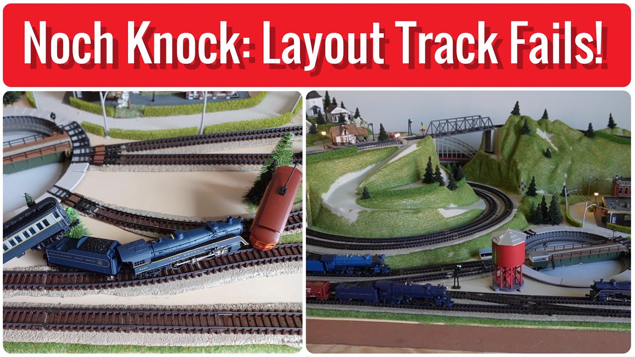 12 THINGS NOCH & OTHERS DON'T TELL YOU ABOUT LAYOUT TRACK LAYING!