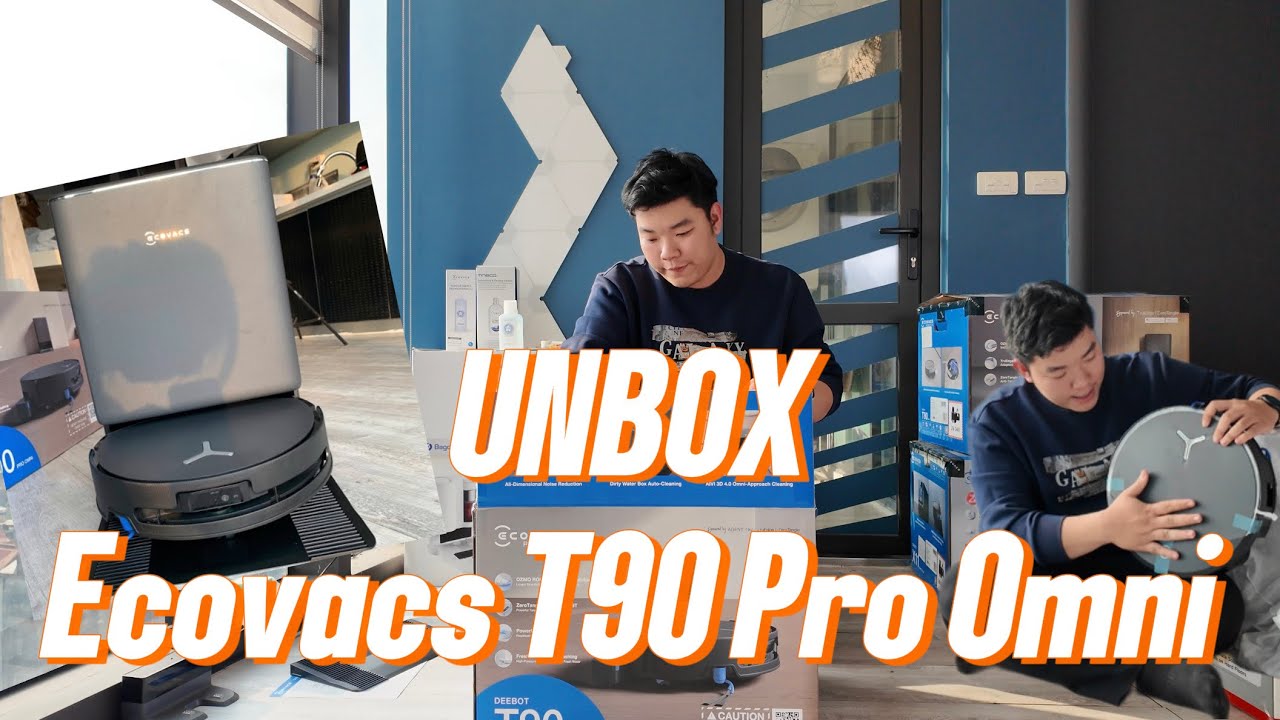 Đập hộp Ecovacs T90 Pro Omni, Không có đối thủ trong tầm giá!
