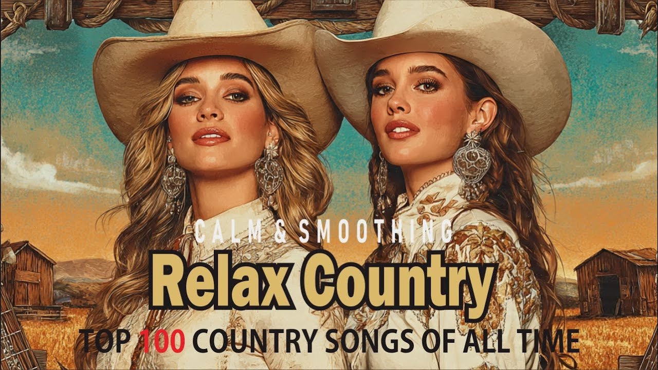 【Country Relax 】24/7 Calm Playlist / for Relax / Work / Pop / Ballad / Study / Coffee 🎶