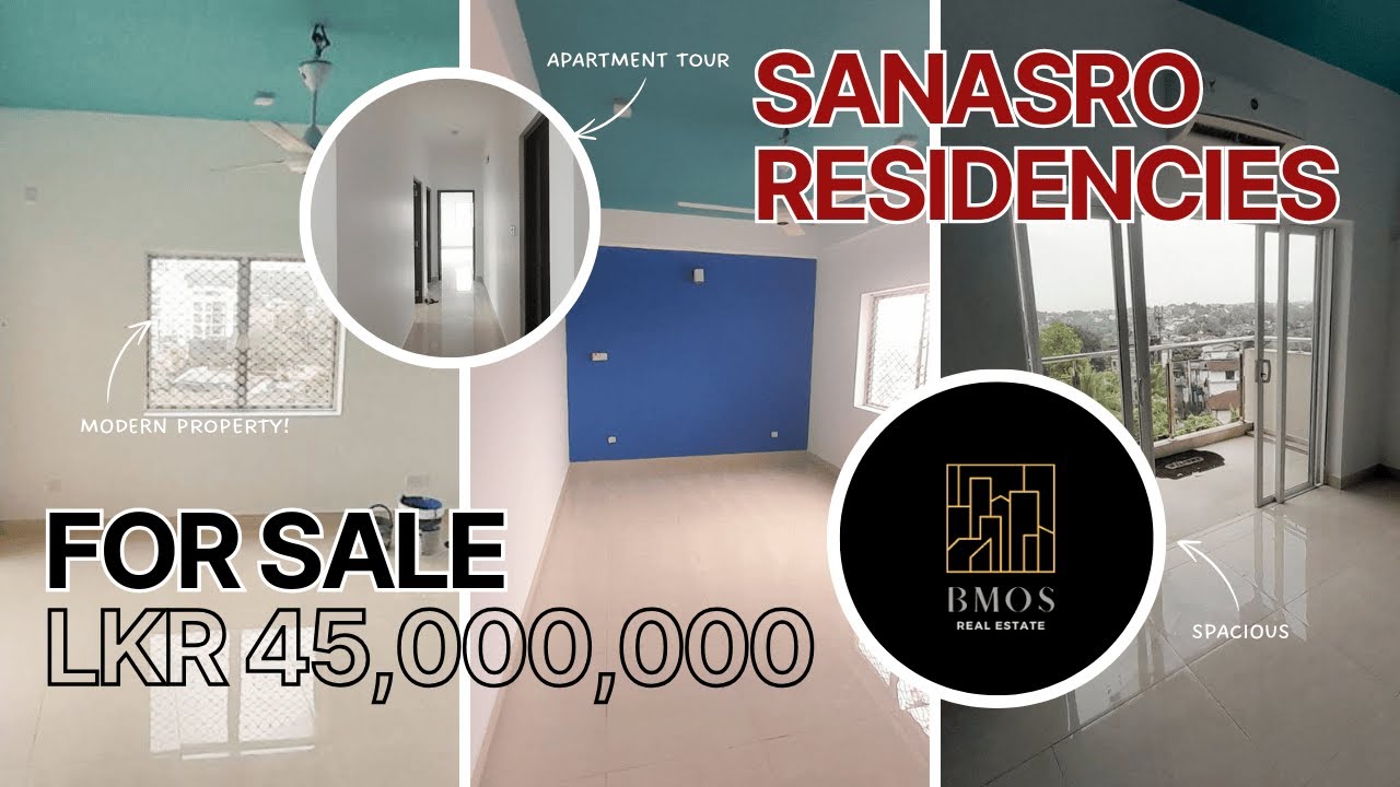APARTMENT FOR SALE AT SANASRO RESIDENCIES - BATTARAMULLA | BMOS Real Estate