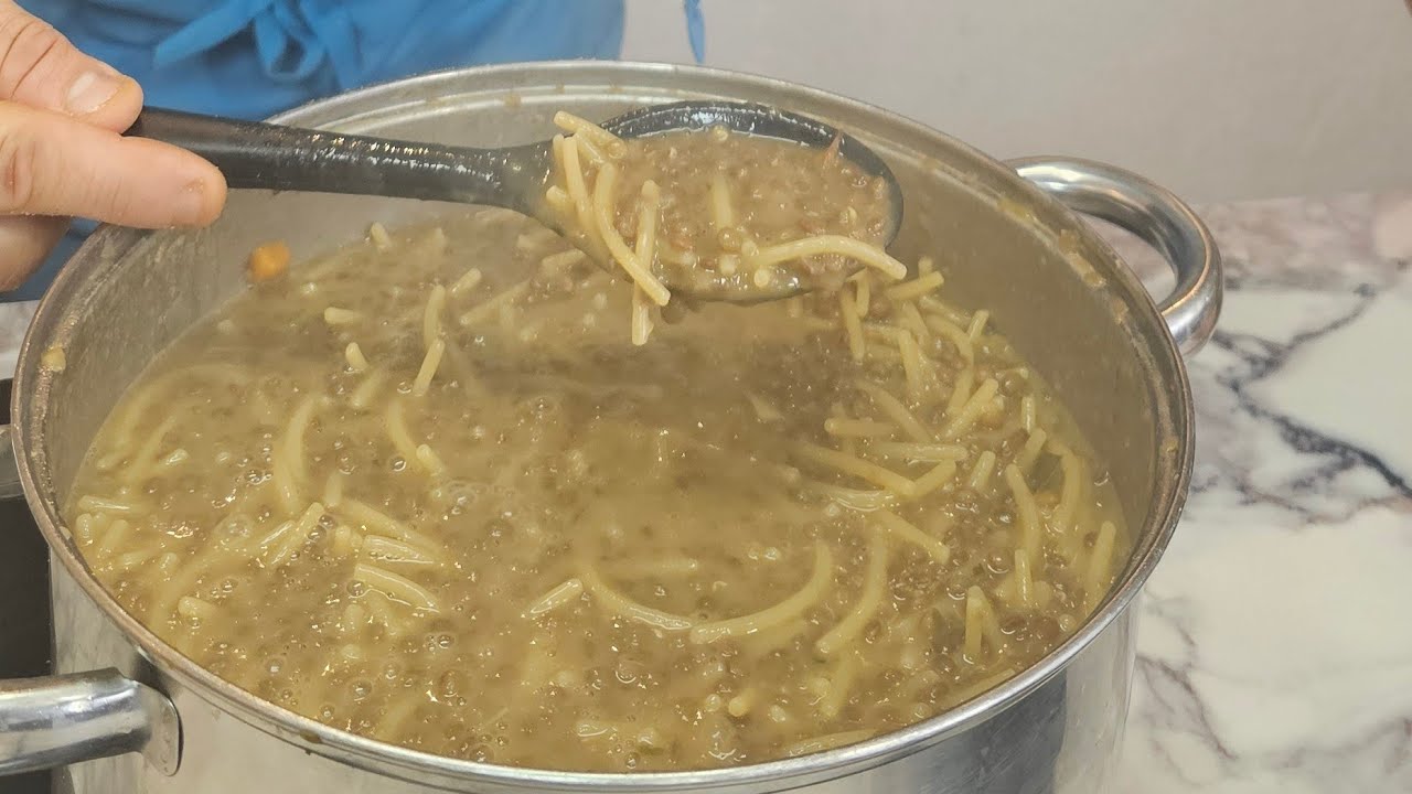 Pasta e lenticchie alla napoletana 