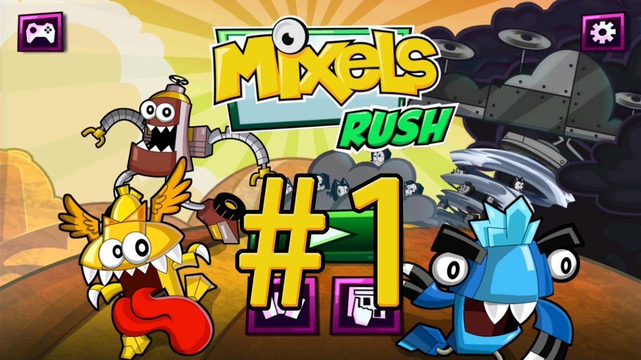 Mixels Rush : Part 1 - Cartoon Network - App for Kids