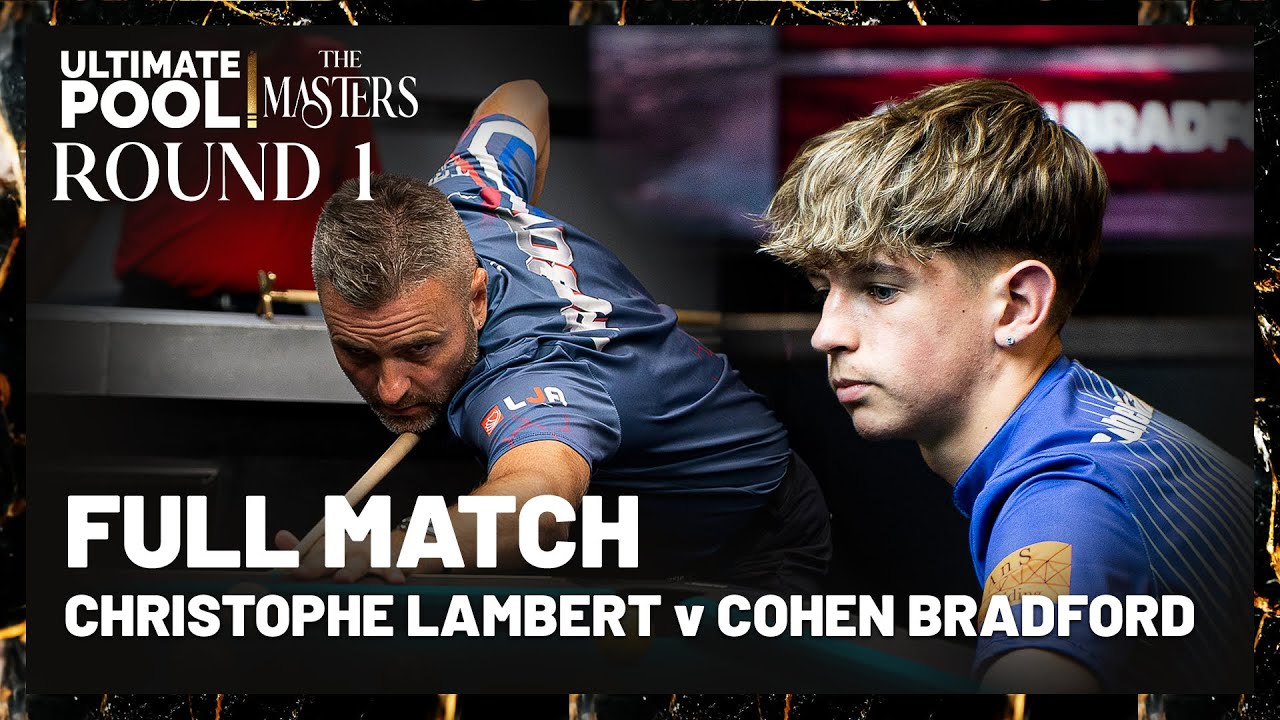 VETERAN CHAMPION v YOUNG STAR | Christophe Lambert v Cohen Bradford | The Masters 2025