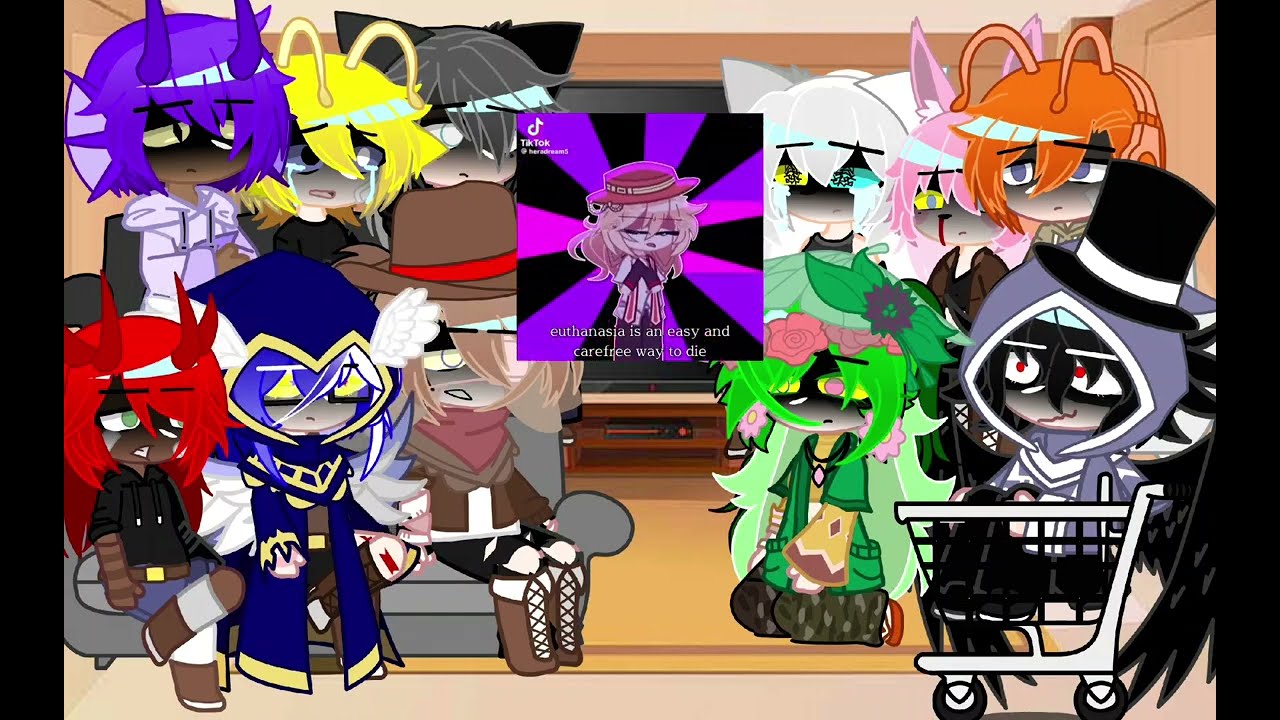 || Sprunki reacts to themselves || READ DESC ig ||