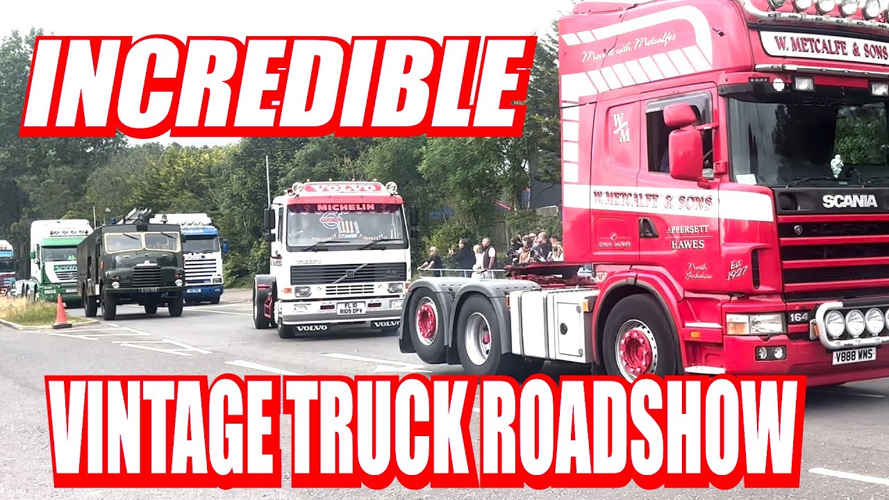 Incredible Vintage Truck Show - 2024 - Ayrshire Scotland