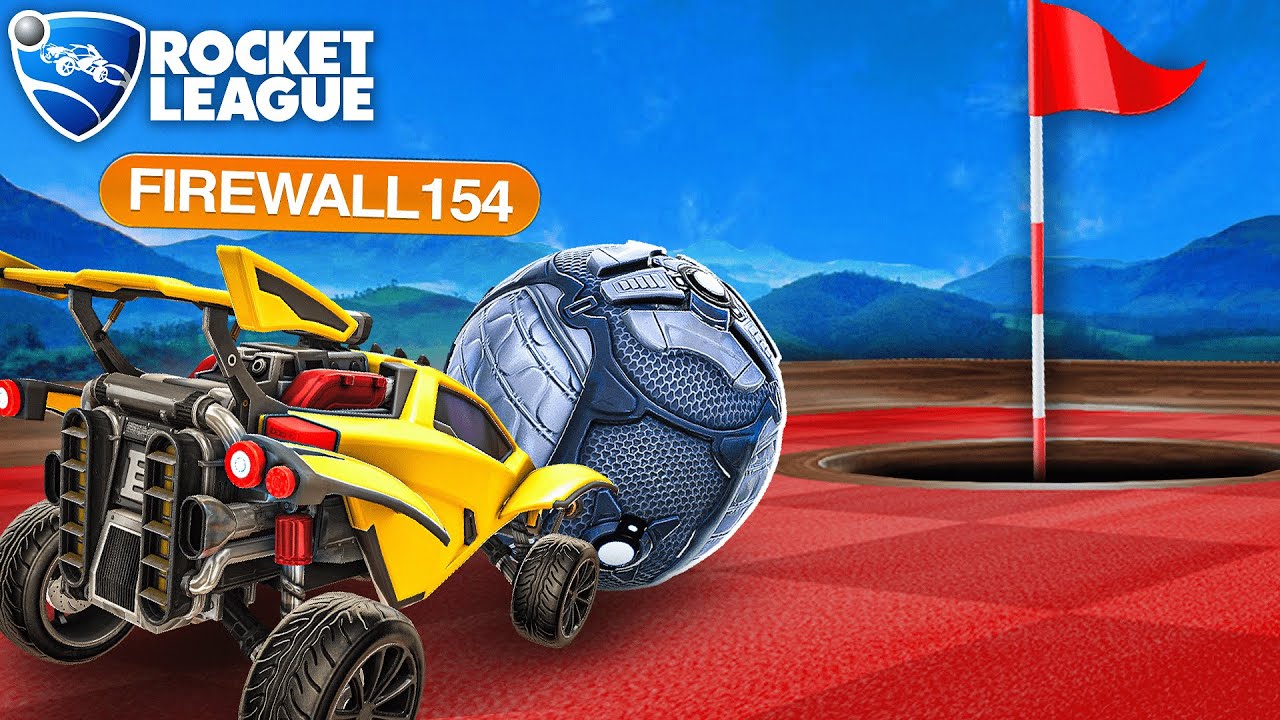 AMASSANDO NO NOVO MODO GOLF do Rocket League (ft. Firewall154, Mountain, Ciber)