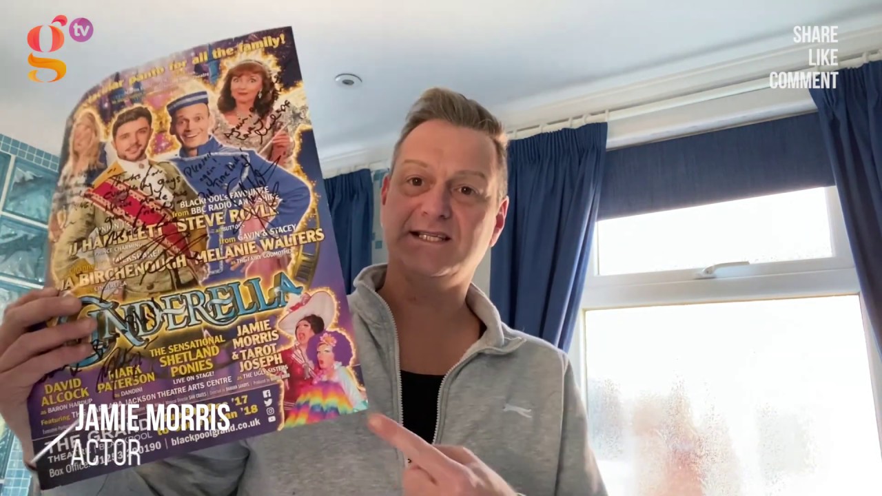 At Home With You | UPLIFT Dame Stage Makeup With Panto Legend Jamie Morris
