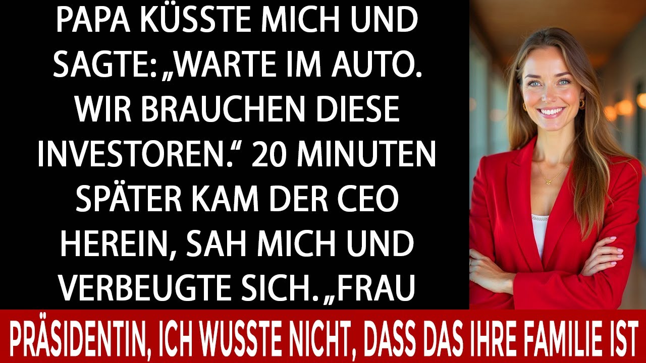 sie warfen mich raus, um zu glänzen – bis der ceo mich ansah und vor allen „chef“ nannte