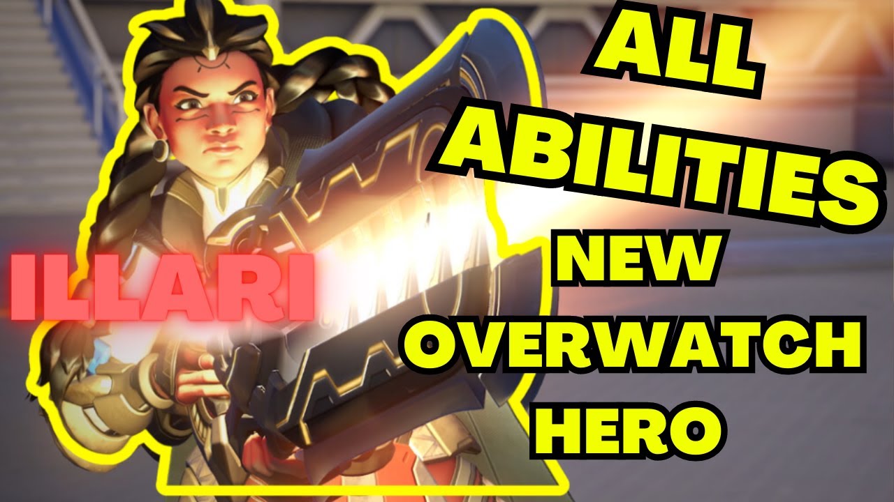 *VISUALS* ALL ABILITIES FOR ILLARI - New Overwatch 2 Support Hero