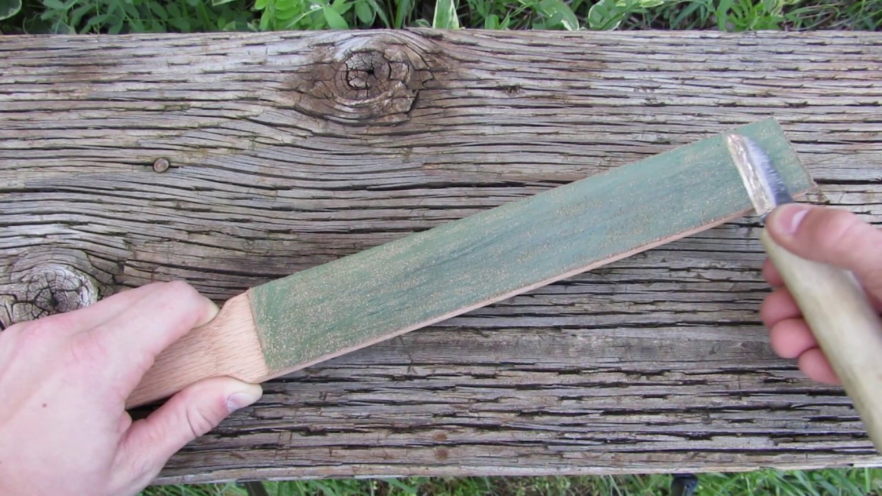 Making some paddle strops