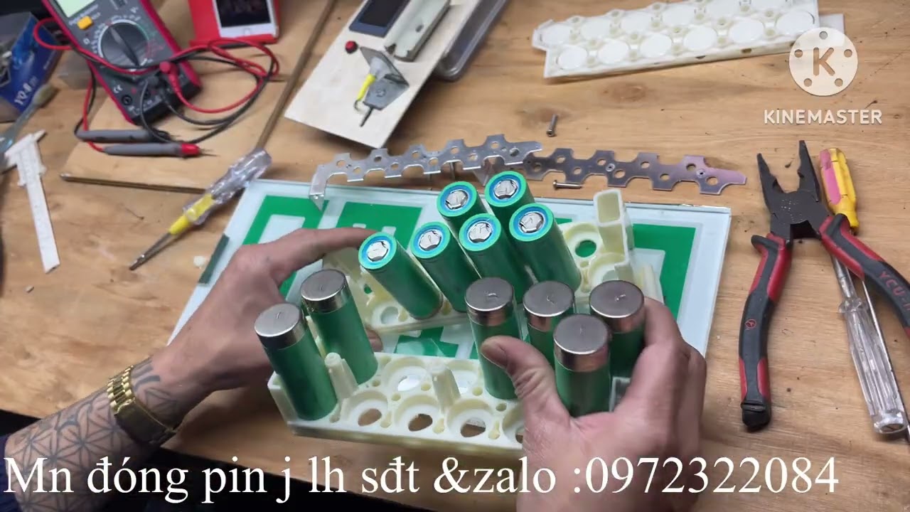Thử mua khối pin 26800 và đo dung lượng ???