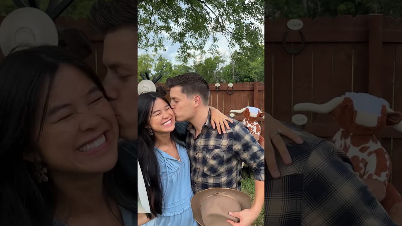 Creative Baby Name Reveal 🤠 #baby #babynamesuggestions #babyboy #genderreveal #cowboy #family