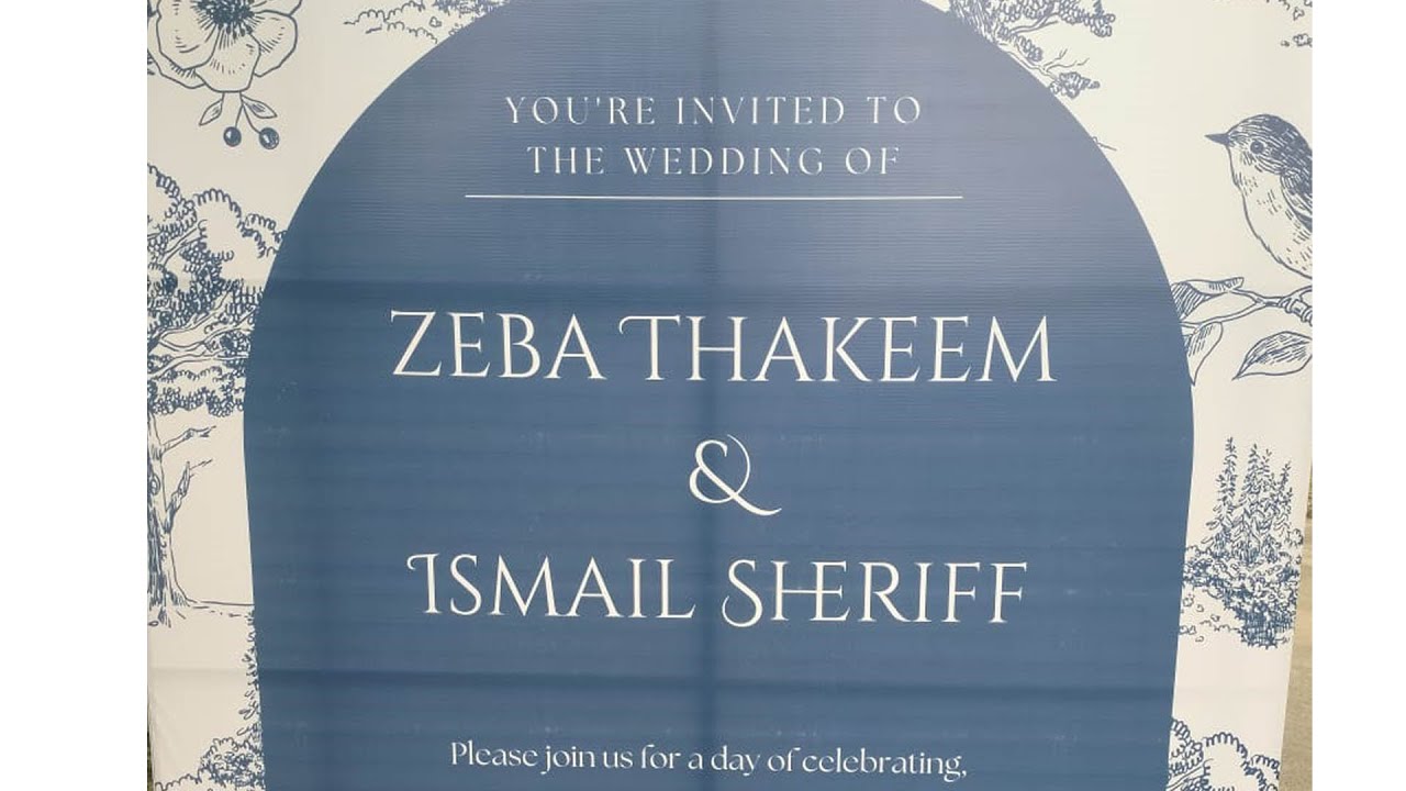 ZEBA THAKEEM & ISMAIL SHERIFF // WEDDING - 26.12.2025
