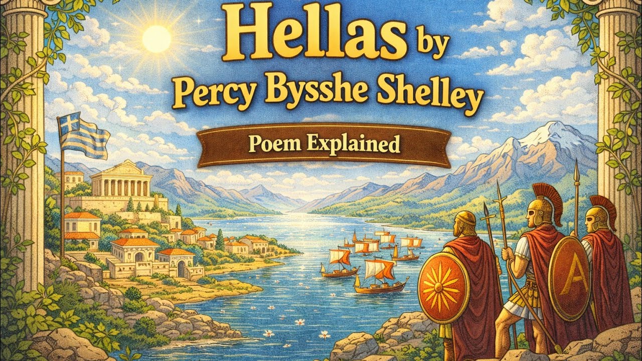 Hellas by Percy Bysshe Shelley | Poem Explained