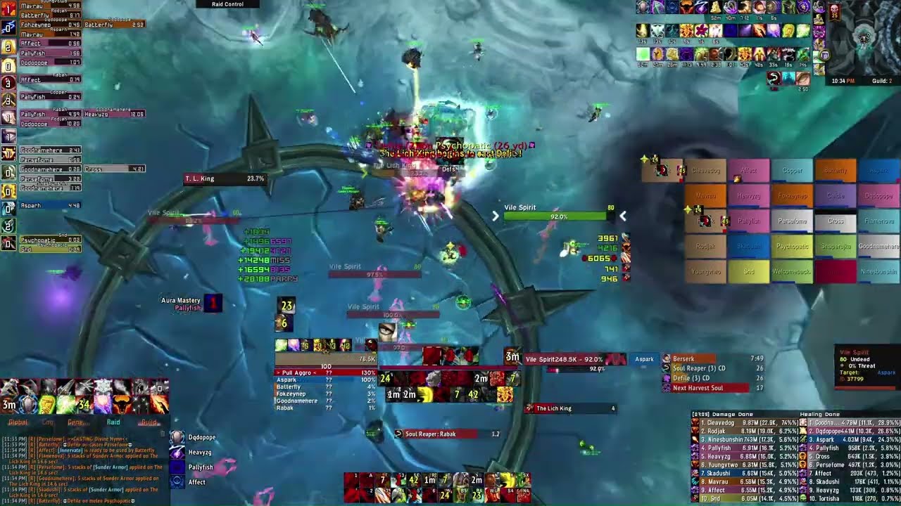 Hogwarts LOD - Solo Tank 3 Heal - Prot War - Warmane