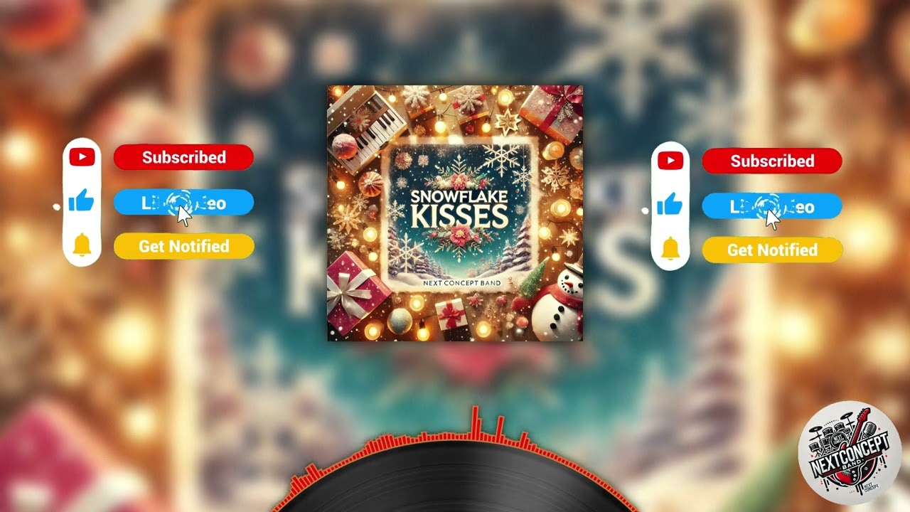 Snowflake Kisses ❄️ | Cozy Winter Song by NextConceptBand 🎶✨ | Festive Holiday Vibes