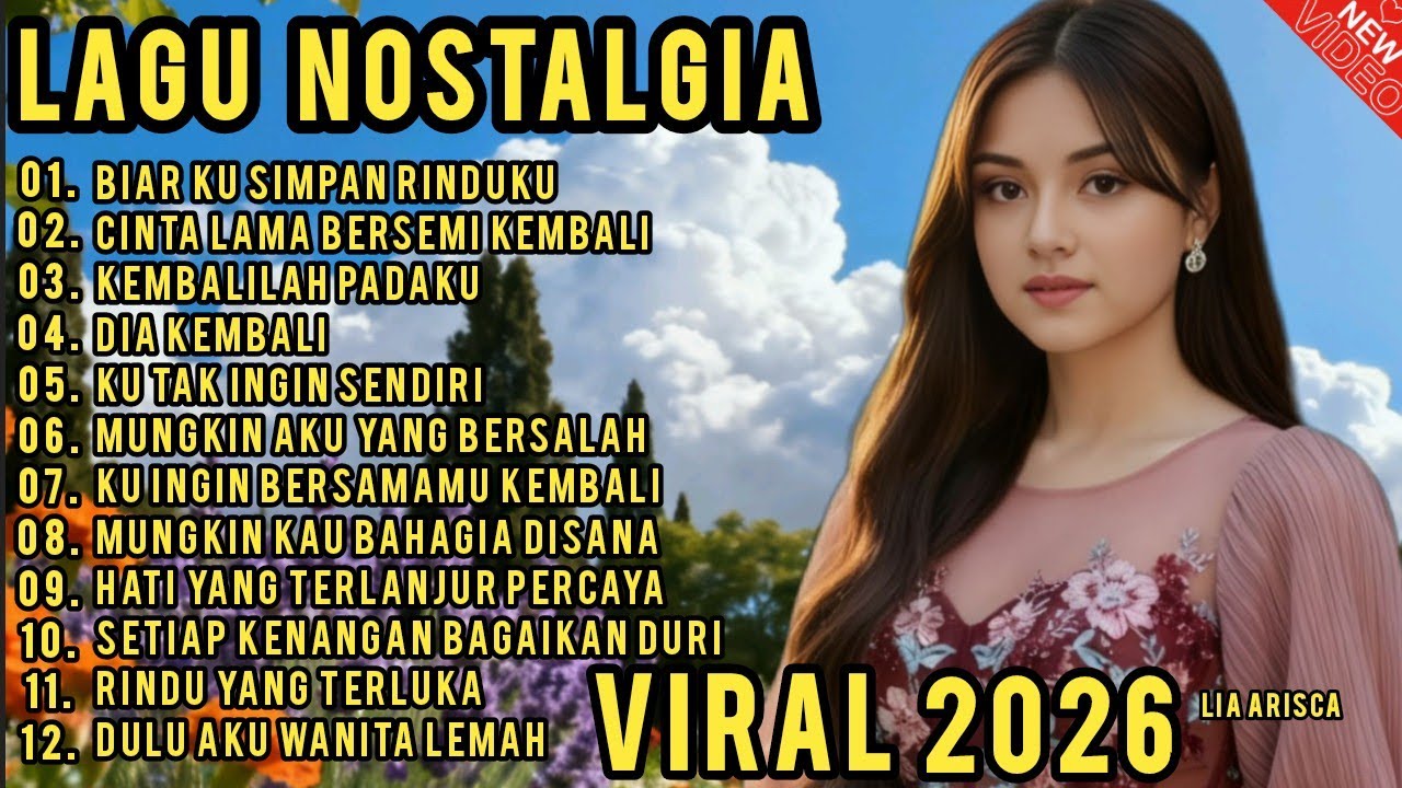 LAGU NOSTALGIA VIRAL PALING SEDIH 😭 BIAR KU SIMPAN RINDU KU, TEMAN KERJA SANTAI PERJALANAN 