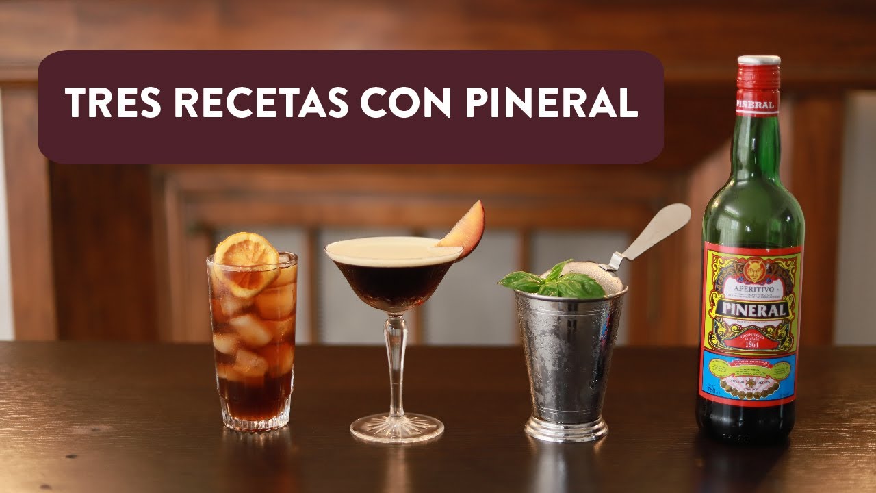 3 Cocteles con Pineral