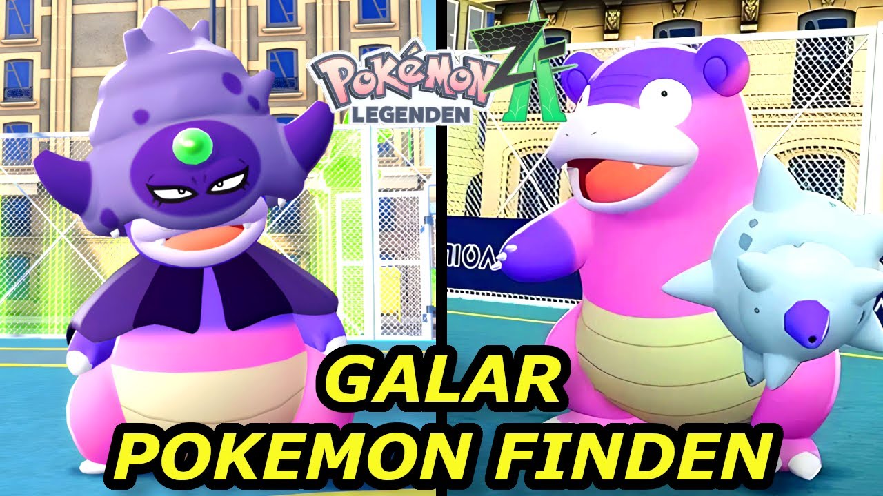 So bekommt ihr GALAR Lahmus & Laschoking | Pokemon Legenden Z-a