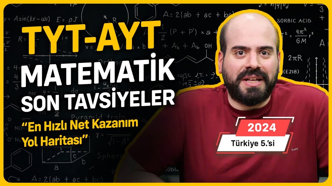 TYT-AYT Matematik Son Eylem Planı