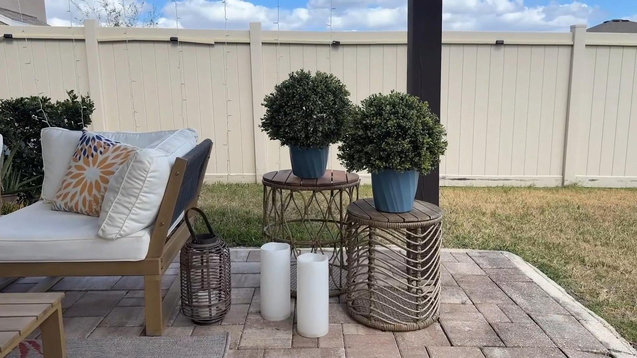 Petalyn 24-Inch Artificial Boxwood Topiary Tree (Set of 2) | UV-Resistant Faux Evergreen Shrub