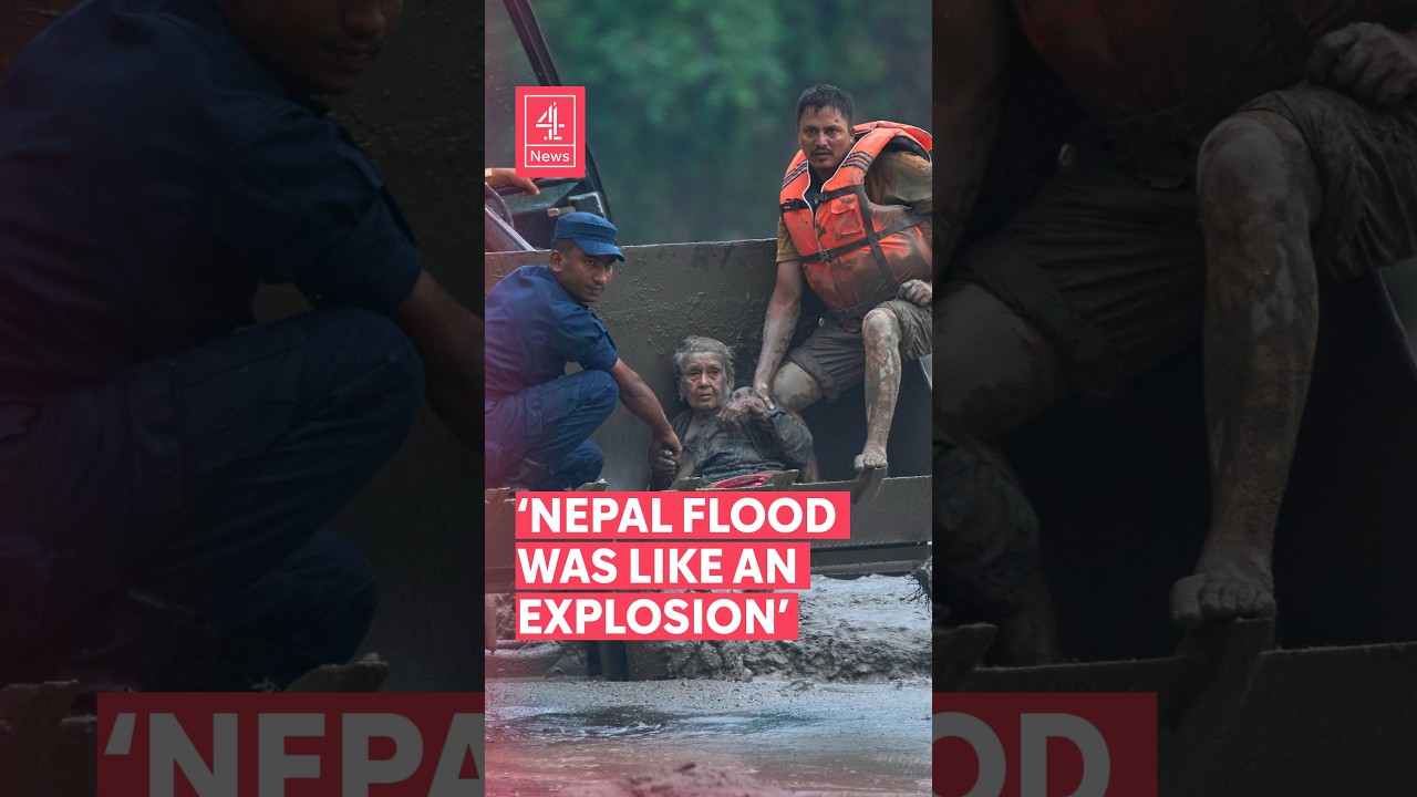 &lsquo;It was like an explosion&rsquo; Nepal survivors recount moment of flash flood