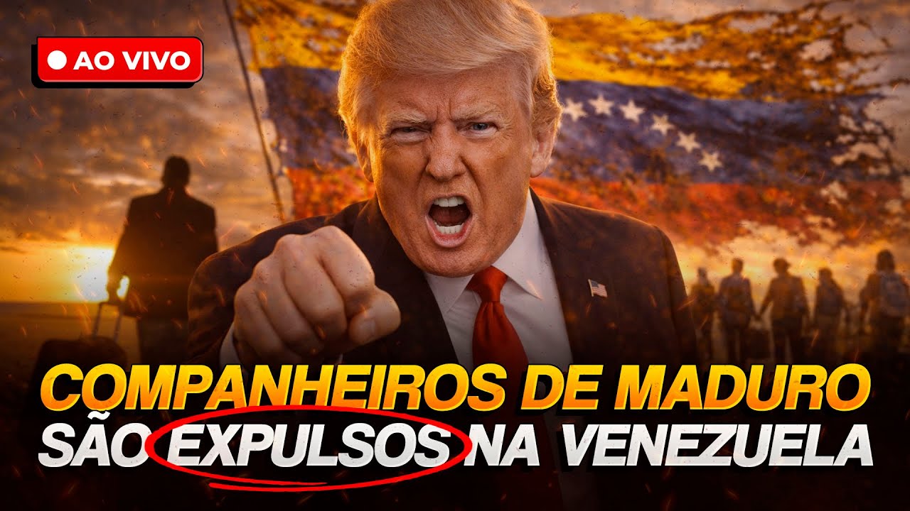 EXPULSÕES na Venezuela! Expurgo de Trump contra companheiros de Maduro? | Crise EUA x Venezuela #65
