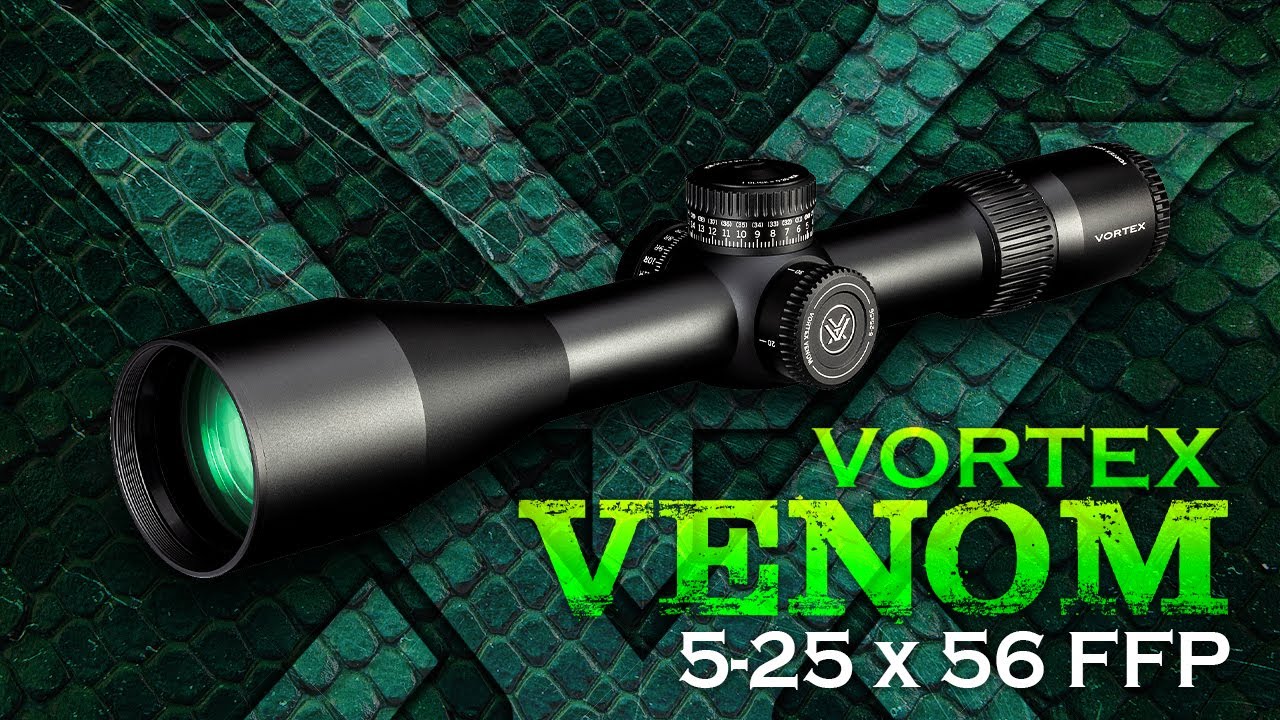 Прицел Vortex Venom 5-25x56 FFP EBR 7C | Первый взгляд на EuroOptic