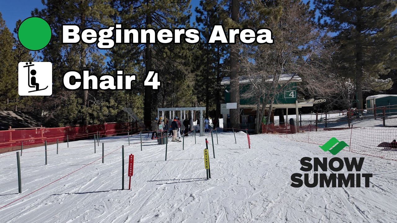 Chair 4 Beginner Area at Snow Summit Resort