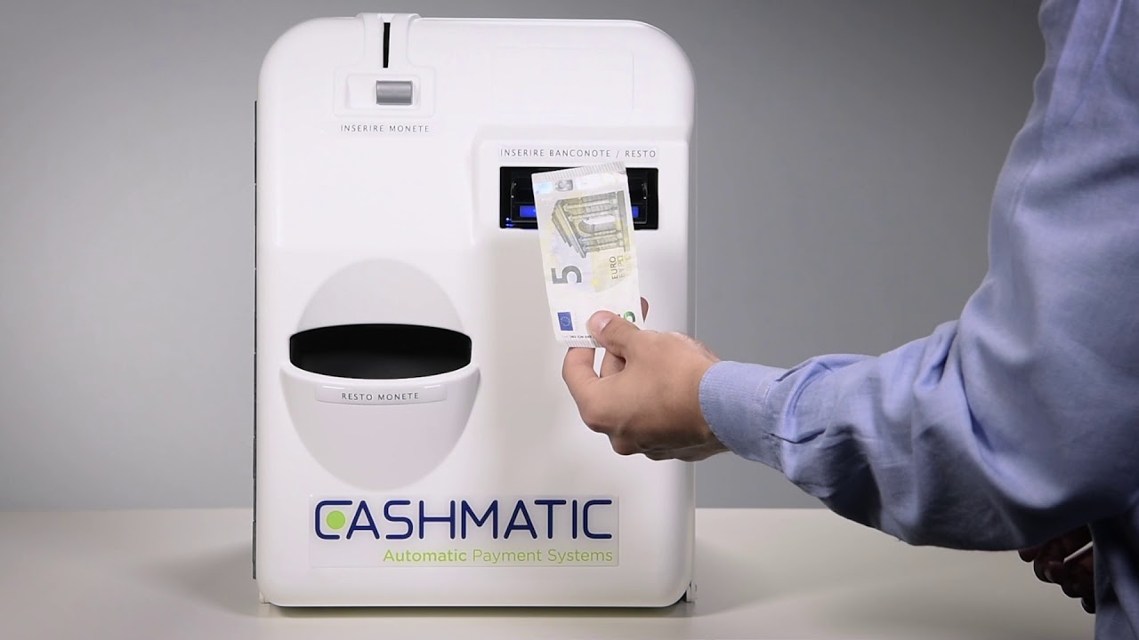 Cassa automatica: Cashmatic III come funziona la Ricarica e il Prelievo