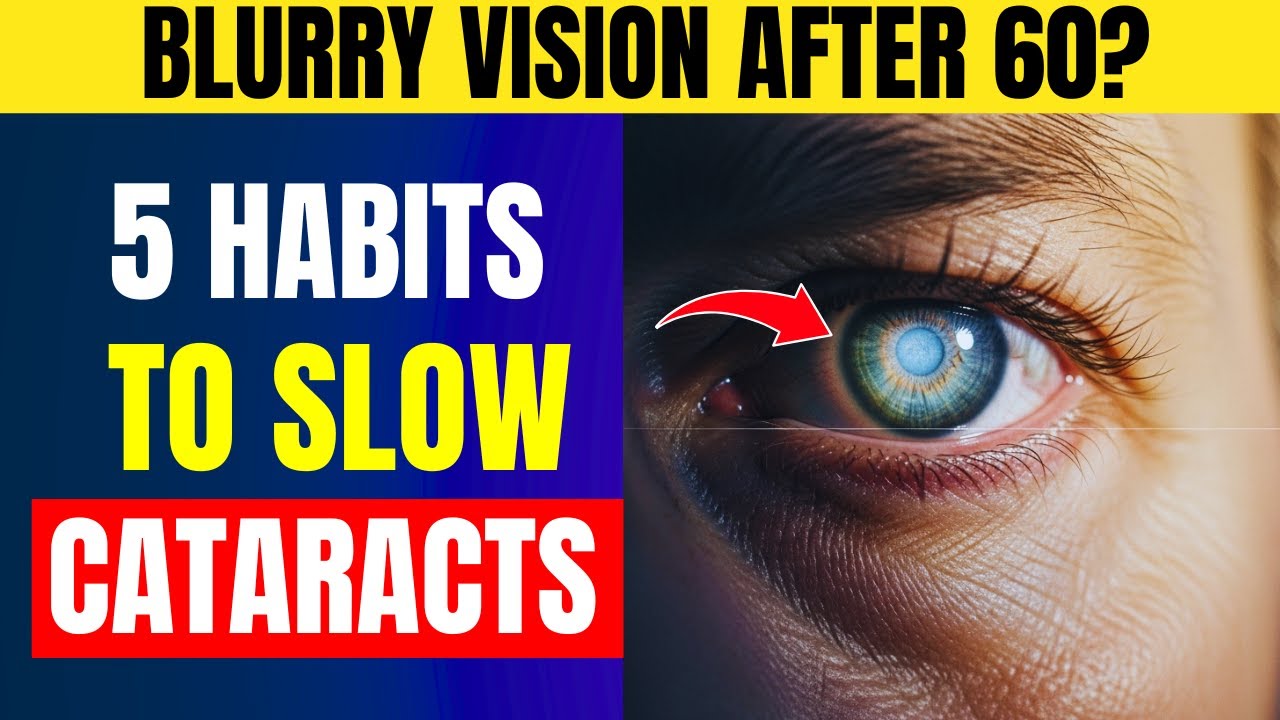 Over 60? 5 Daily Habits That Slow Cataracts — Surgeon Approved! | Eye Health Tips