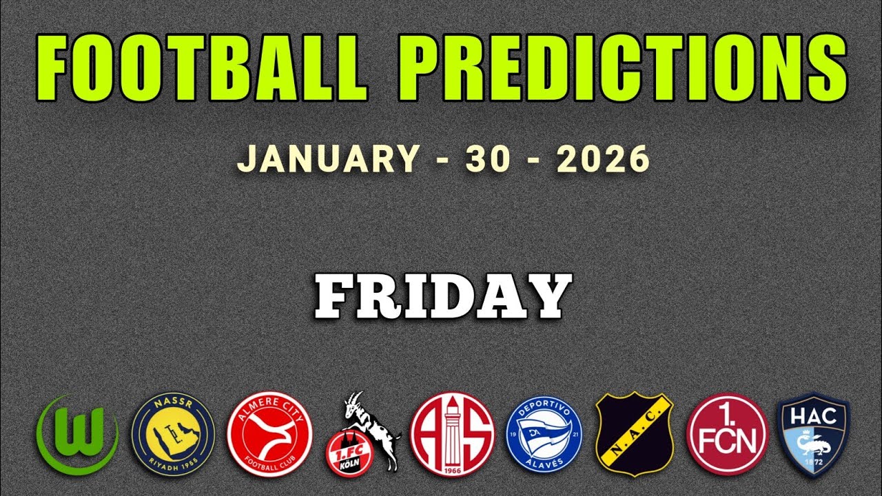 FOOTBALL PREDICTIONS TODAY  | Bundesliga | Serie A | La Liga | GoalIQ, #footballprediction