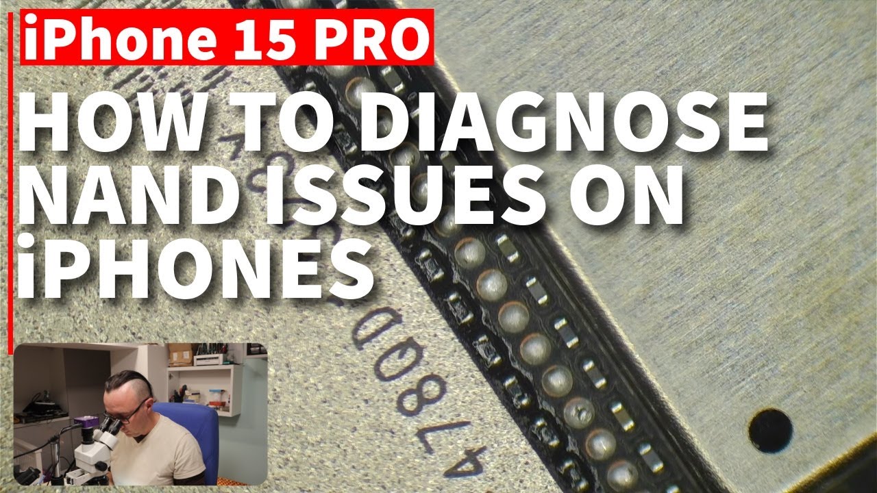 How to investigate NAND issues on iPhones