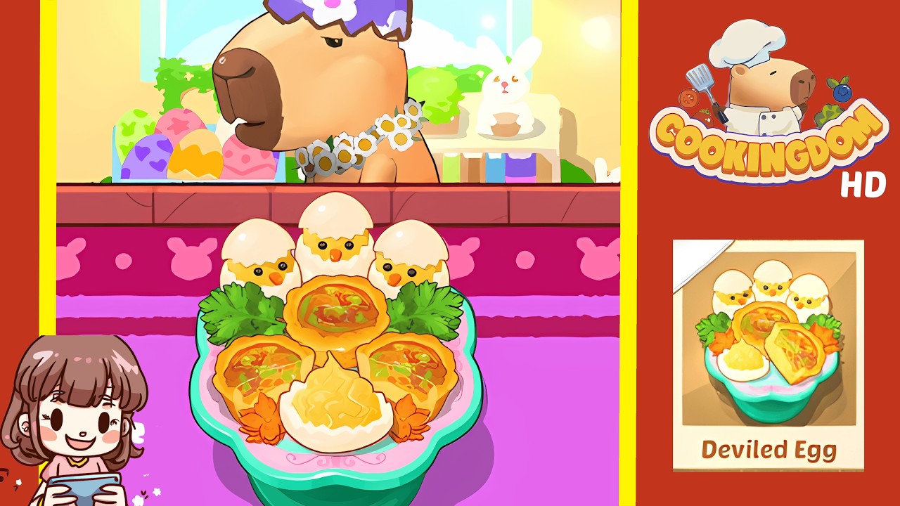 Cookingdom Level 185 Deviled Egg Solution Walkthrough