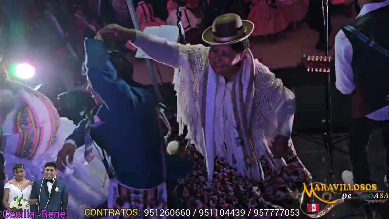 música coaseña  los maravillosos de coasa  en vivo mix parascha  en arequipa