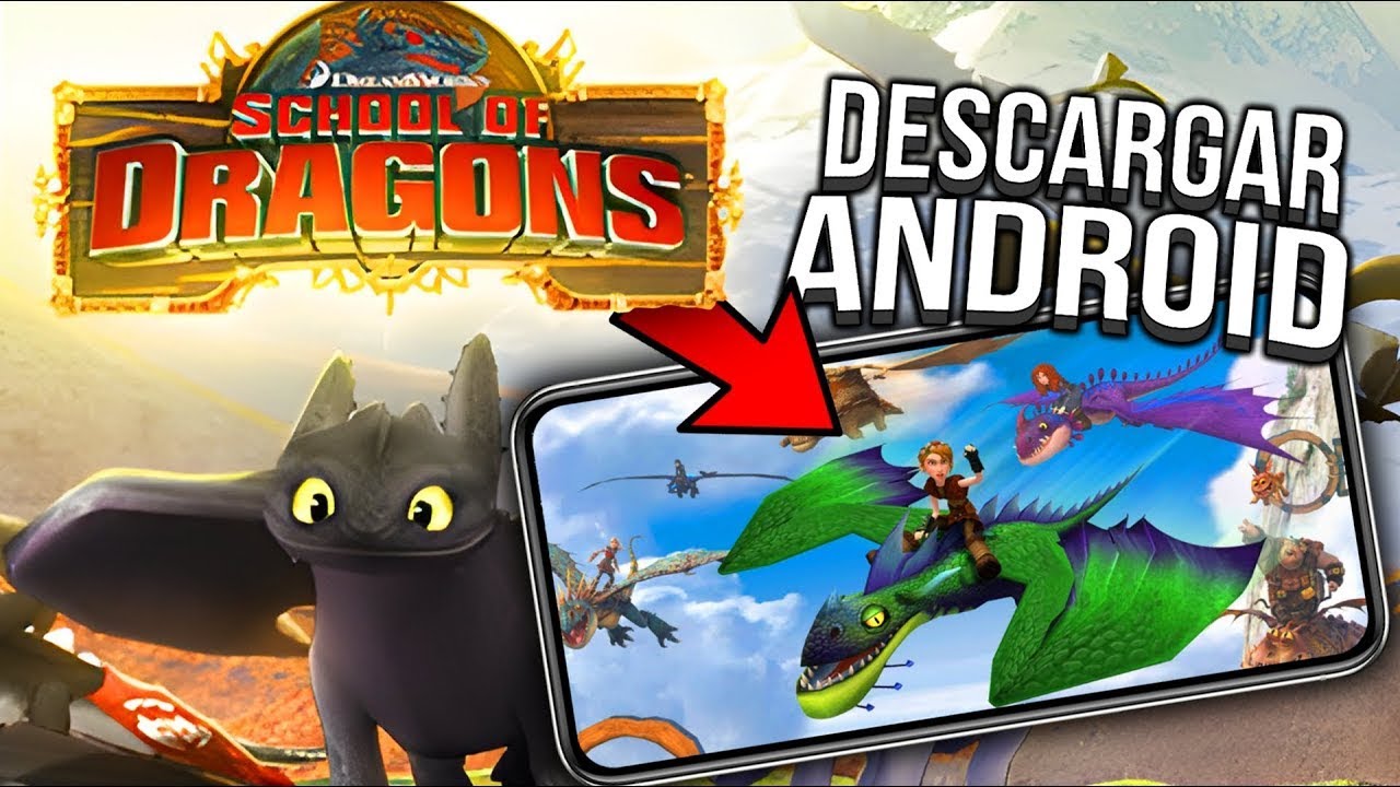 CÓMO DESCARGAR ESCUELA DE DRAGONES GRATIS para PC - ANDROID - IPHONE 🐉 School Of Dragons Mortis