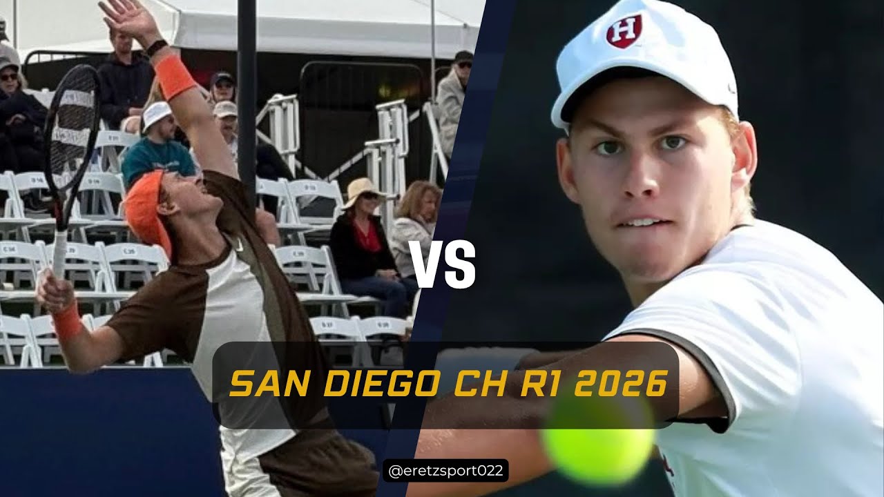 San Diego Challenger 2026 R1: Sebastian Korda [1/WC] vs. Daniel Milavsky Highlights