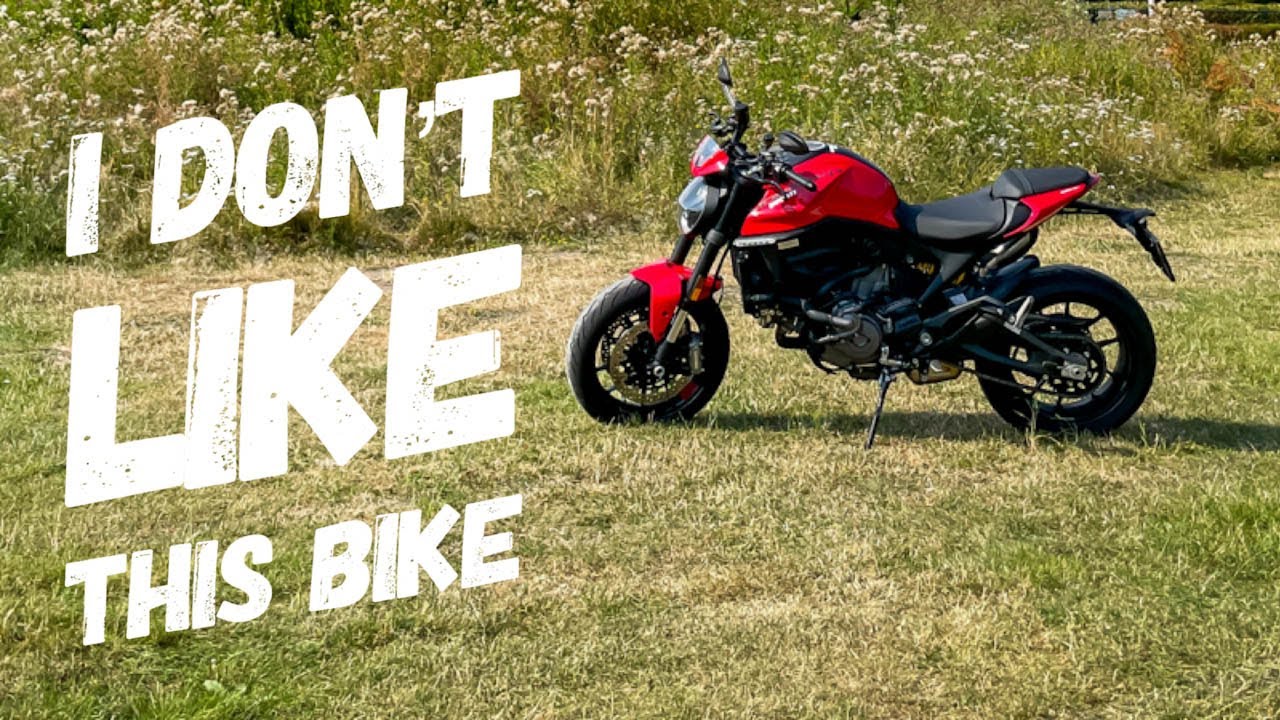 First Ride - 2022 Ducati Monster, Spoiler, I am not a fan of this bike.