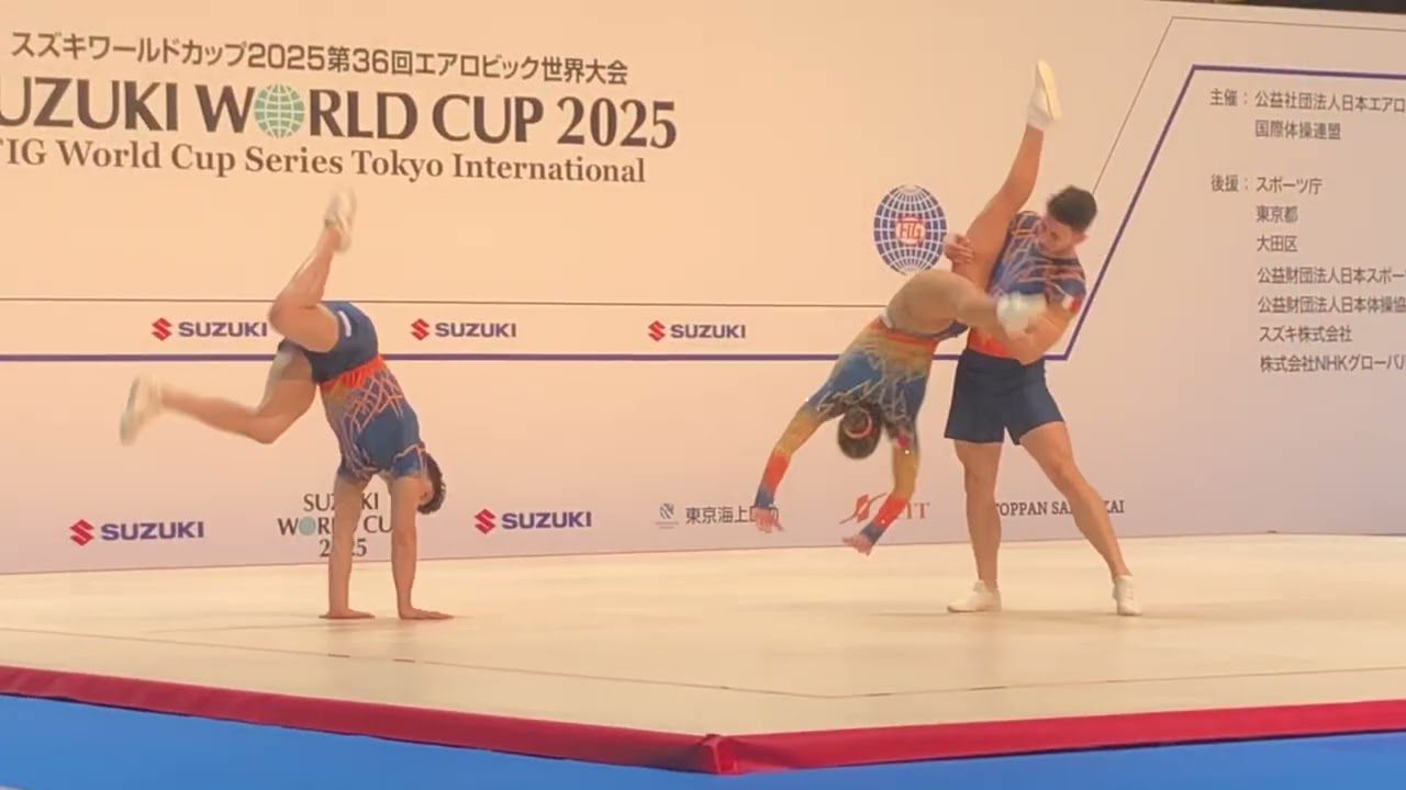Suzuki World Cup Gimnasia Aeróbica 2025