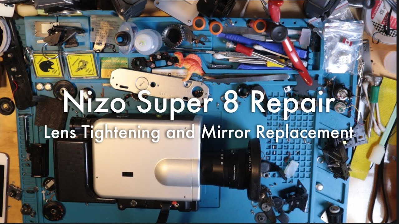 Nizo 481 Super 8 Camera Repair (Lens tightening, mirror replacement)