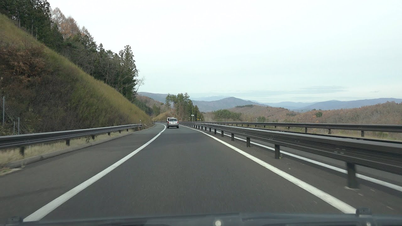 4K　E46・釜石自動車道　西行き・全線　等速　釜石中央JCT→花巻JCT（→東北道・北上JCT）