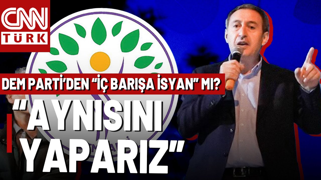 DEM Parti Ayaklanma Mı İstiyor? DEM'li Bakırhan'a S&ouml;zleri Sonrası Soruşturma Başlatıldı!