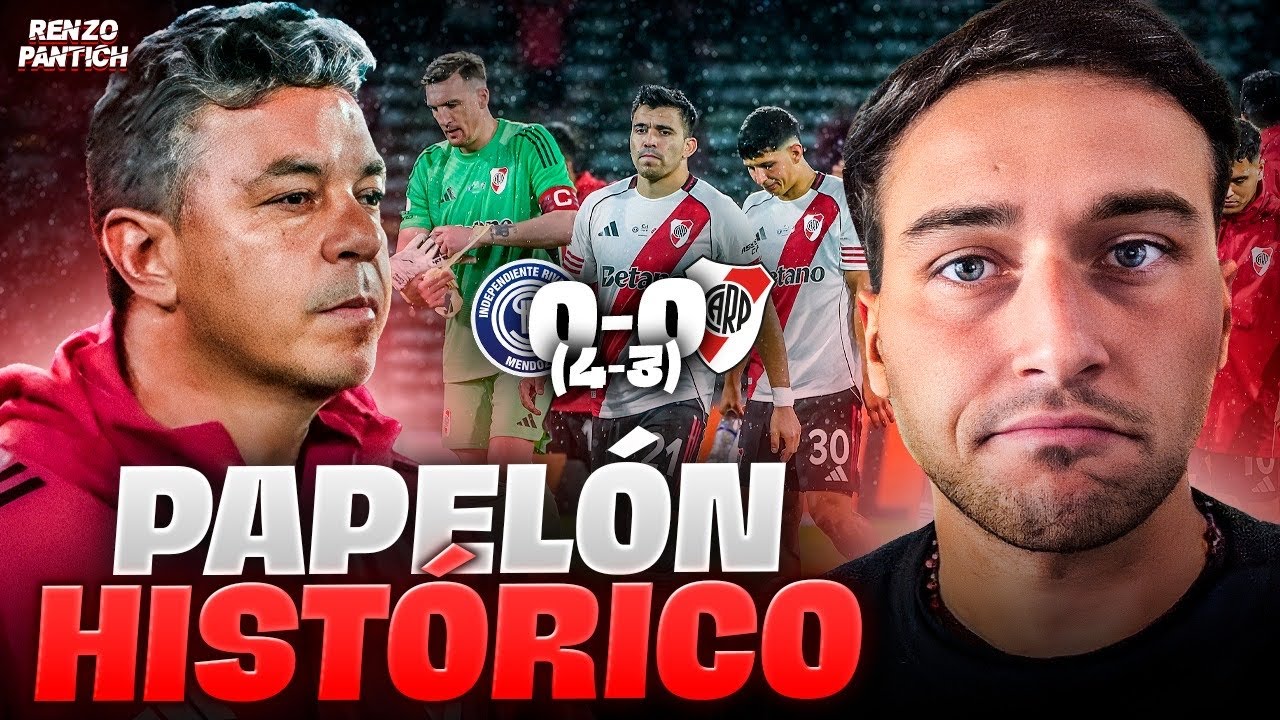 🫣 RIVER qued&oacute; ELIMINADO de la COPA ARGENTINA contra &iexcl;INDEPENDIENTE RIVADAVIA de MENDOZA! | DESASTRE