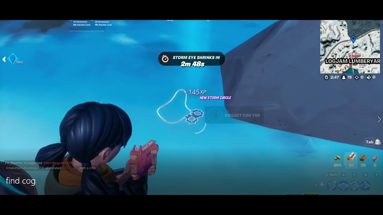 Collect COG Tags All Locations - Fortnite (Delta-One Challenges)