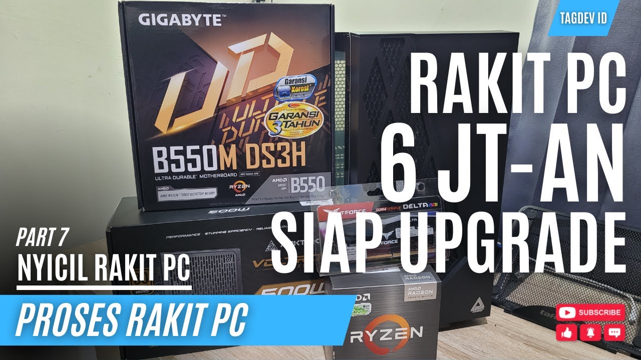 Rakit PC 6 JUTAAN 2023 | Part FULL BARU | Nyicil #rakitpc 2023 | Part 7 | DevLab