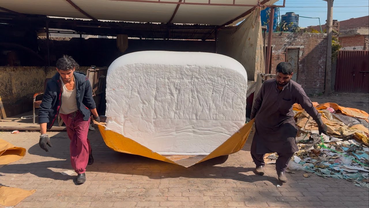 foam banane ka sahi tarika ! manufacturing of PU FOAM! polyurethane manufacturing process 2024