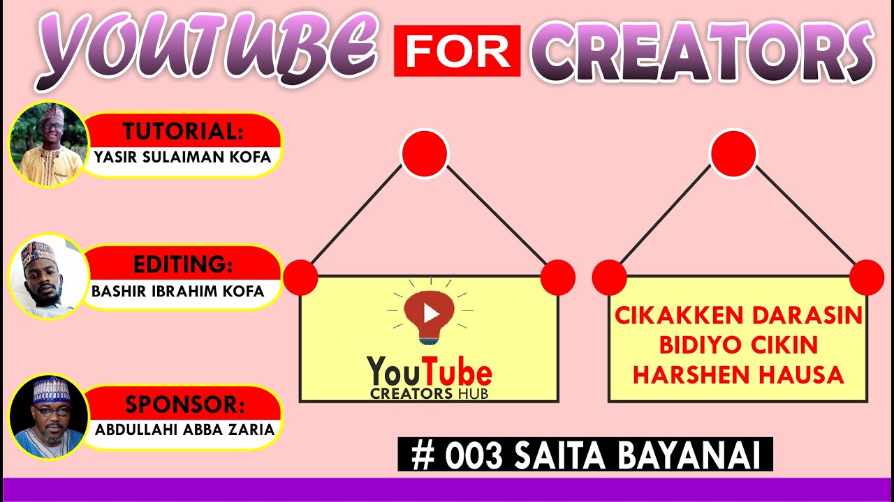 003 Yanda Ake Saita Bayanai Cikakken Darasin Koyon YouTube Hausa