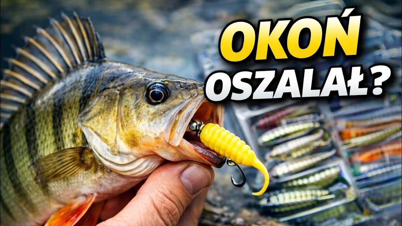 Te nowe przynęty prowokują okonie do ataku