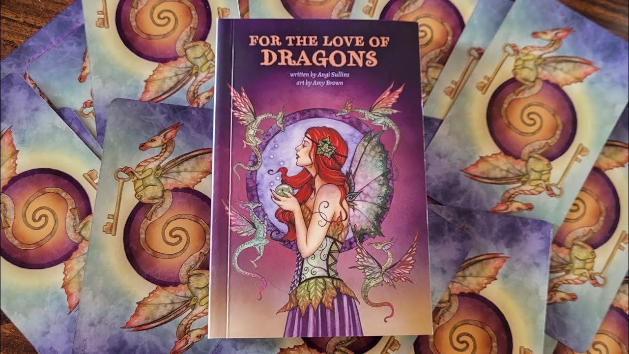 Love of Dragons Oracle first impressions and side by side of Amy brown decks